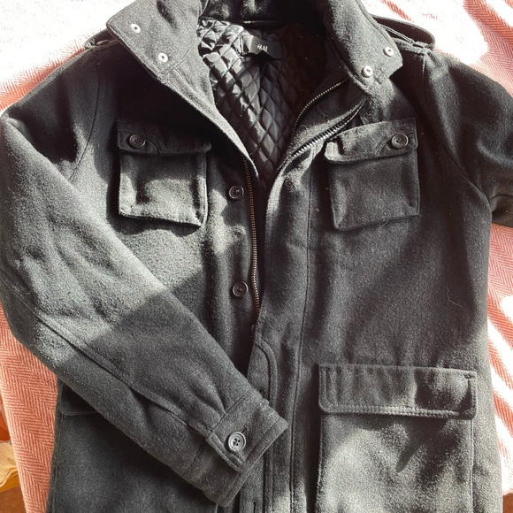 H&M Wool Zip Up Jacket - Picture 7 of 7